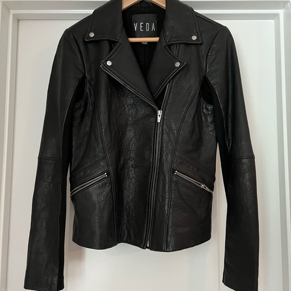 Veda Jackets & Blazers - VEDA leather jacket - worn a few times - great condition